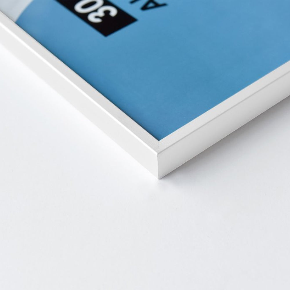 Nielsen Design Nielsen Fotorahmen 54139 Akzent glänzend weiß 30x30 cm