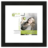Nielsen Design Nielsen Fotorahmen 8988051 Apollon Black 20x20 14x14 cm