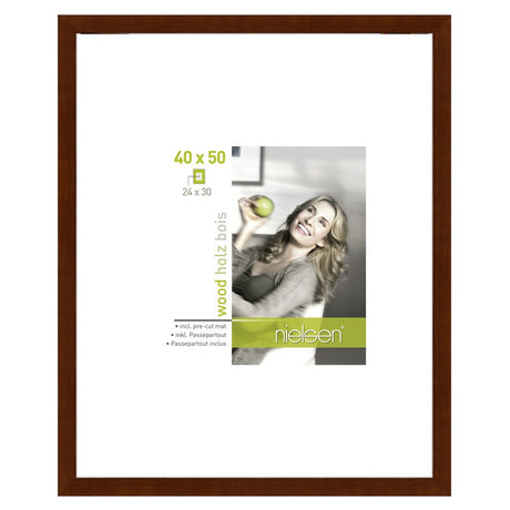 Nielsen Design Nielsen Fotorahmen 8988021 Apollon schwarz 40x50 24x30 cm