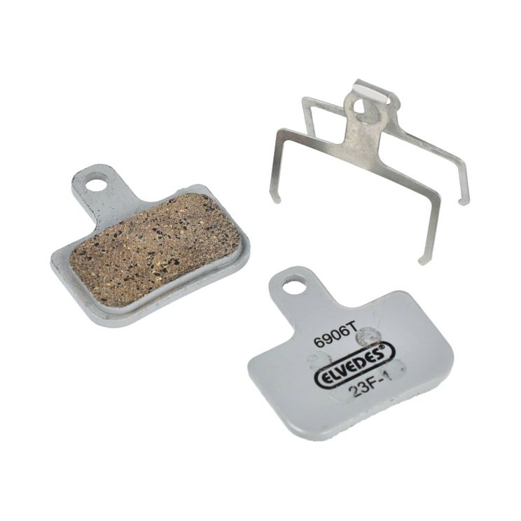 Elvedes disc brake block set 6906T (per pair) Gray