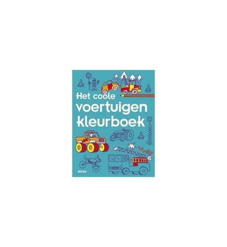 Deltas, das Malbuch für coole Fahrzeuge