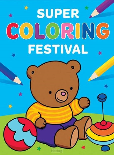 Deltas Super-Coloring-Festival-Malbuch