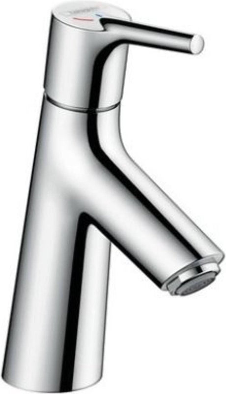 Hansgrohe Talis S – Waschtischarmatur – Einhebelbedienung – Kaltstart energiesparend – ohne Ablaufgarnitur – 80 mm Größe – Chrom