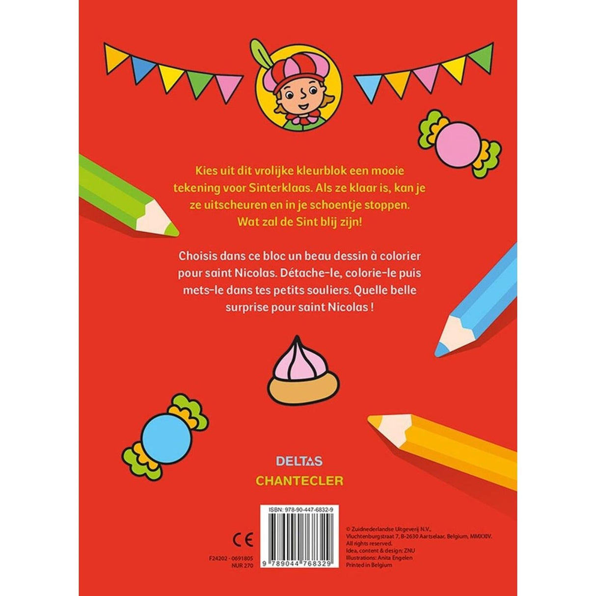 Deltas Sinterklaas Happy Color Farbblock