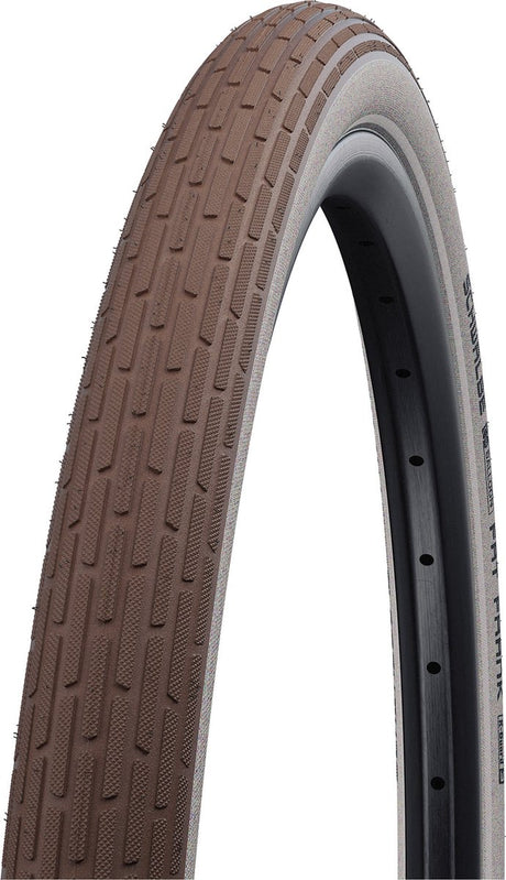 Schwalbe Tire Schwalbe Frank K-Guard 28 x 2,00 50-622 mm braune Creme mit Reflexion