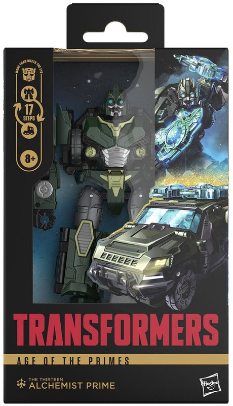 Transformers Hasbro Age of the Primes Deluxe Class Action Figure The Thirteen Alchemist Prime 14 cm Actionfigur
