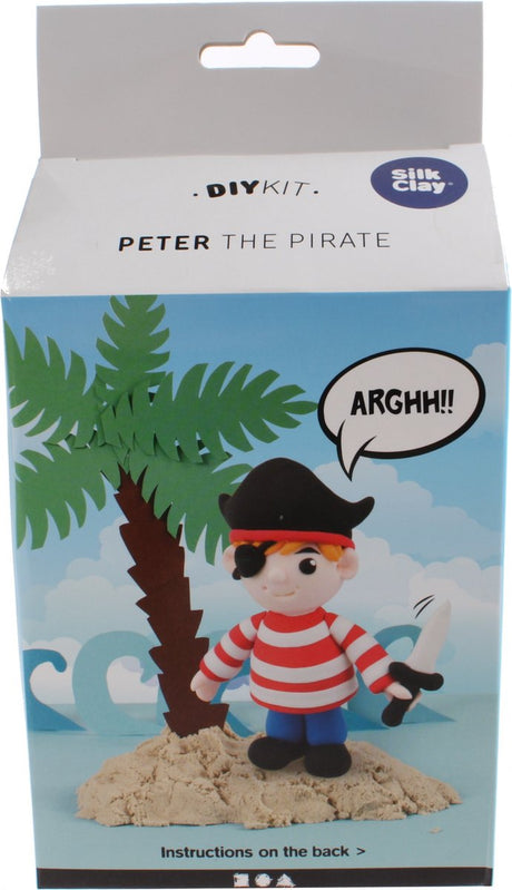 Lustige Freunde aus Silk Clay, Peter der Pirat, 1 Box