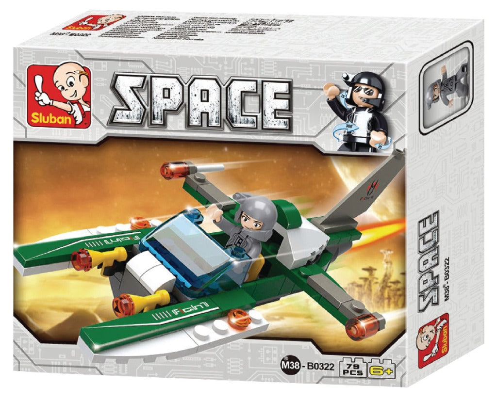 Sluban M38-B0322 Space Ruimteschip