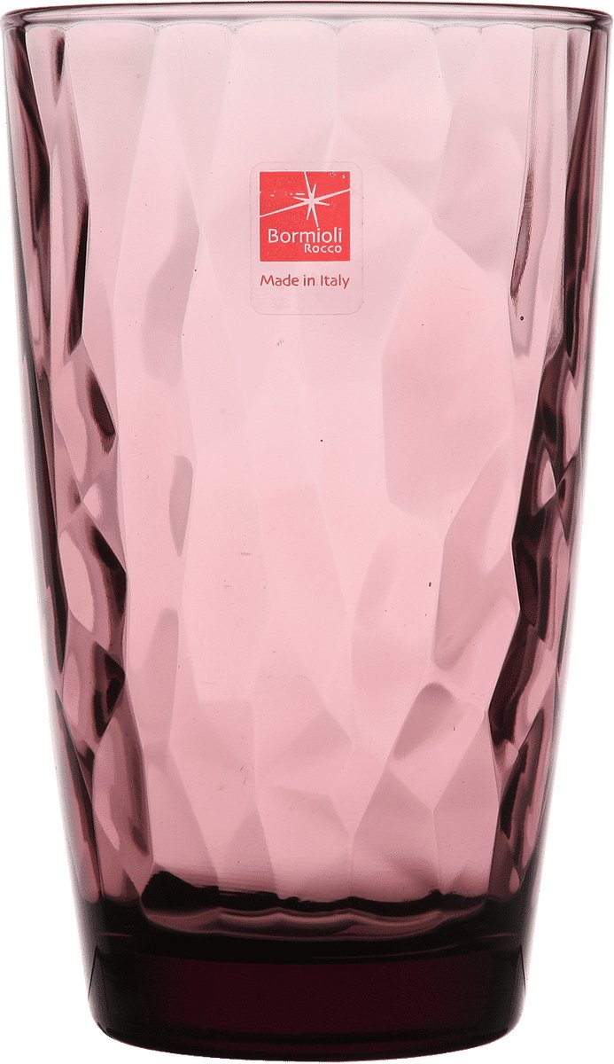 Bormioli Rocco Diamond Longdrinkglas 47 cl lila - 6 Stück