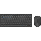 Rapoo 9600m Wireless Multimode Blade Combo TKL Tastatur-Maus-Set, DNK GR QWERTY US