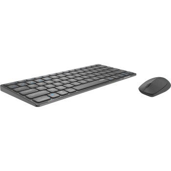 Rapoo 9600m Wireless Multimode Blade Combo TKL Tastatur-Maus-Set, DNK GR QWERTY US