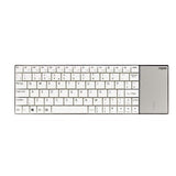 Rapoo E2710 2.4 GHz Wireless Ultraslank Multimedia Keyboard Cebolla blanca