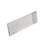 Rapoo E2710 2,4 GHz kabellose, ultraschlanke Multimedia-Tastatur mit Benutzeroberfläche, Weiß