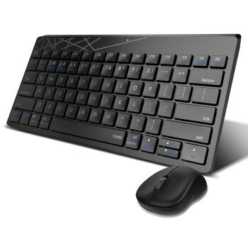 Rapoo Wireless Combo Set Tastatur und Maus Multimode 8000 m schwarz QWERTY US