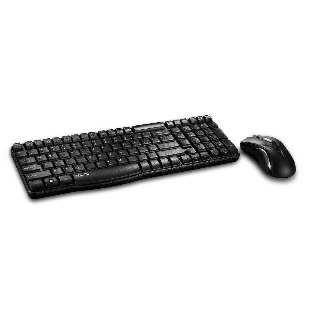 Rapoo Keyboard combo noir x1800