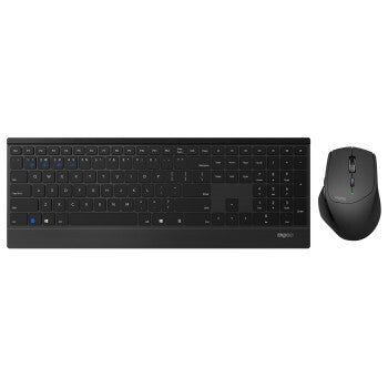 Rapoo 9500m Multimode Wireless Optical Combo Set UI-Version schwarz