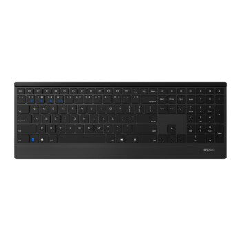 Rapoo 9500m Multimode Wireless Optical Combo Set UI-Version schwarz