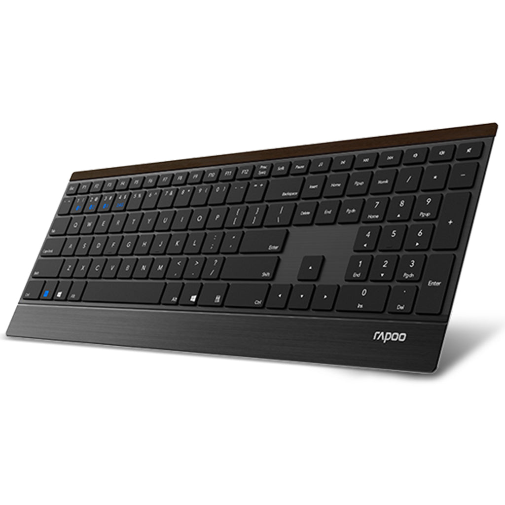 Rapoo -tastatur MM Slim Sort E9500m