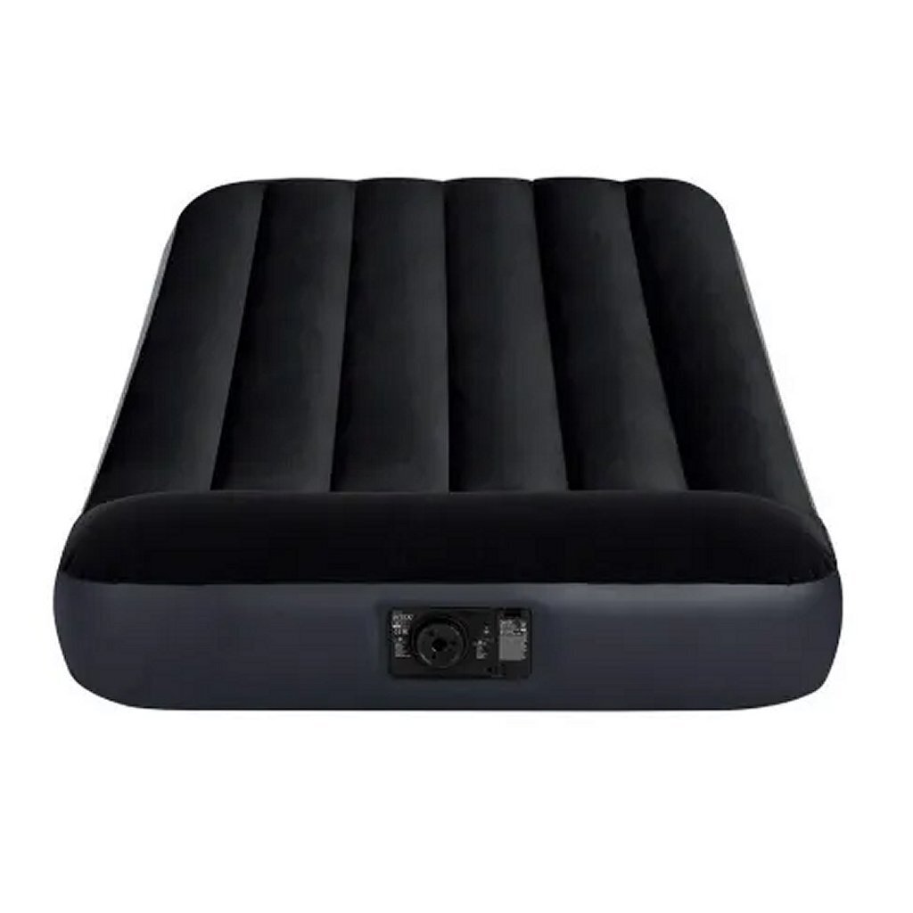 INTEX 64146 Poduszka Rest Classic Airbed + pompa 99x191x25 cm Czarna