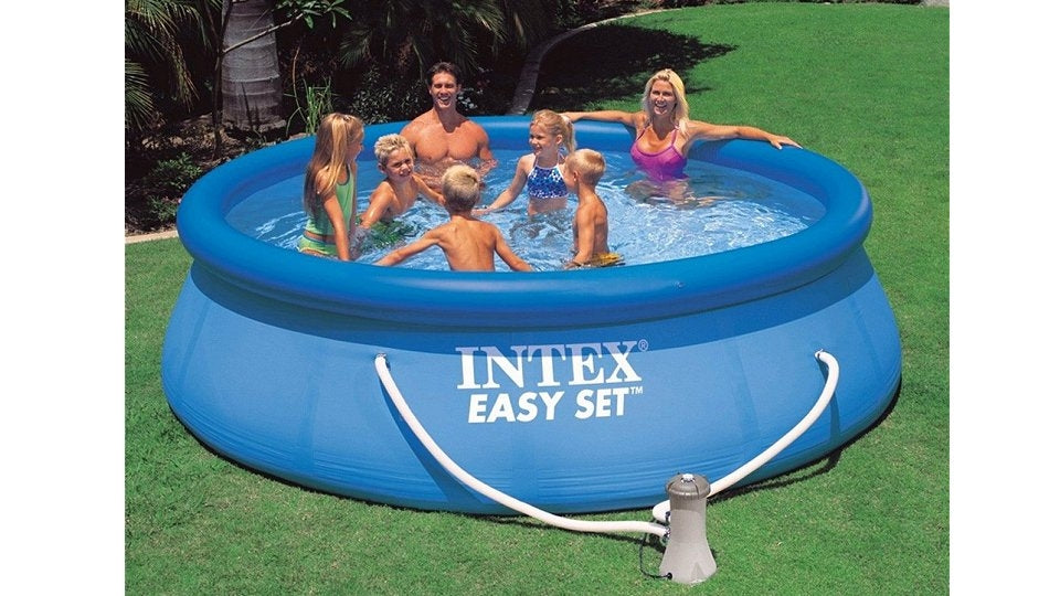 Intex Easyset Schwimmbad 396x84 inkl. Pumpe