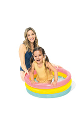 Baby Schwimmbad Sonnenuntergang Glühen