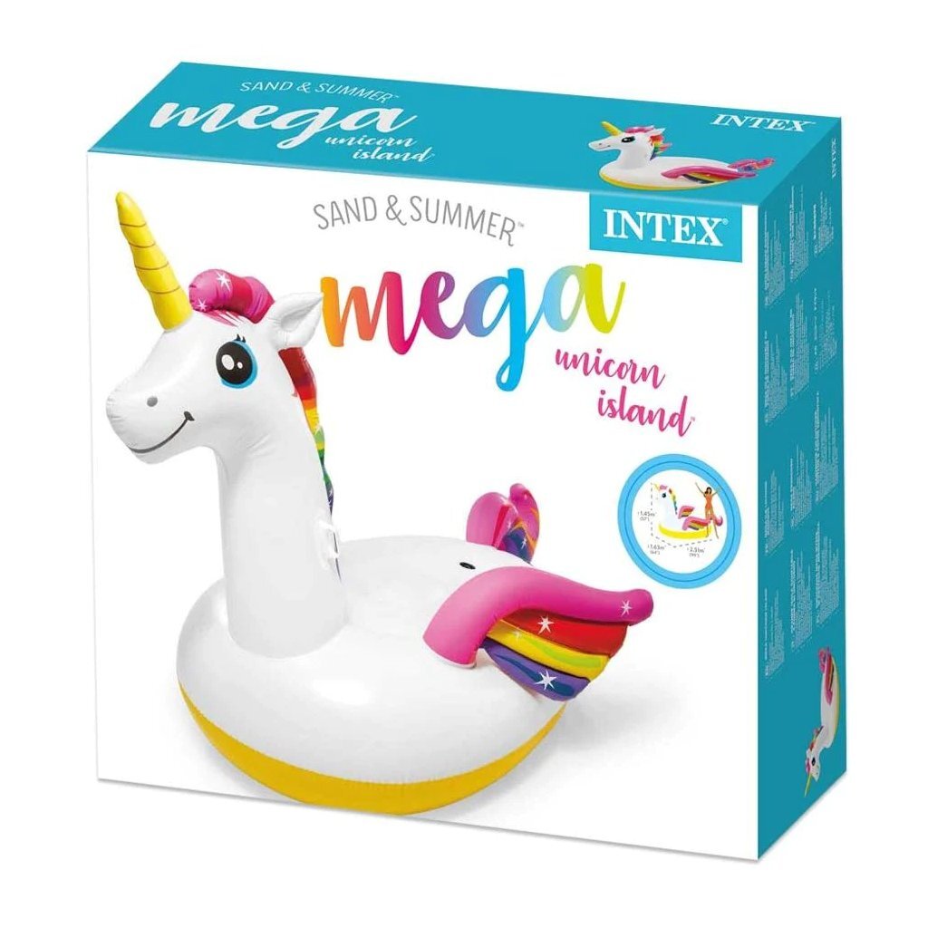 Intex 57291EU Inflatable Mega Unicorn 251x163x145 cm