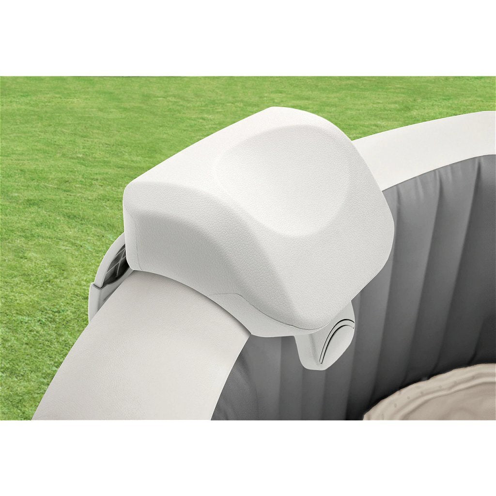 Intex inflatable spa graywood deluxe 6 persons