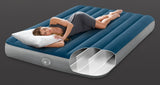 Intex 64189np queen dura-beam prestige downy luchtbed met pomp