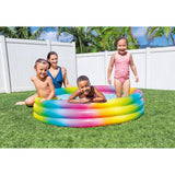 Intex Inflatable Swimming pool Rainbow Ombre