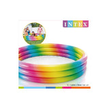 Intex Inflatable Swimming pool Rainbow Ombre