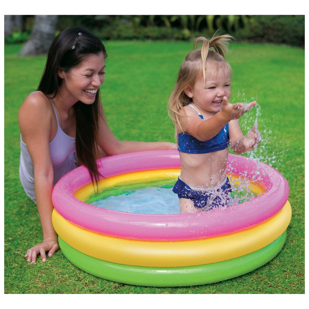 Intex Baby Schwimmbad Sonnenuntergang Glühen (86x25 cm)