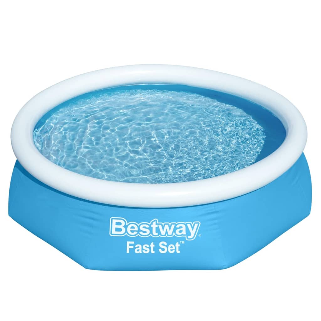 Bestway Natwimming Piscina Fast Set alrededor de 244x61 cm Azul