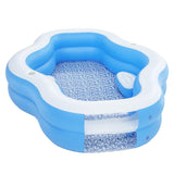 Bestway Zwembad Splashview 270x198x51 cm blauw en wit