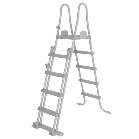 BESTWAY SWIVE POOL LEADDER FLOSCLEAR mit 4 Stufen 132 cm