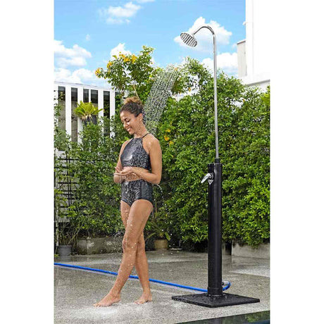 Bestway Outdoor Dusch Sonnenfluss 8 l Schwarz