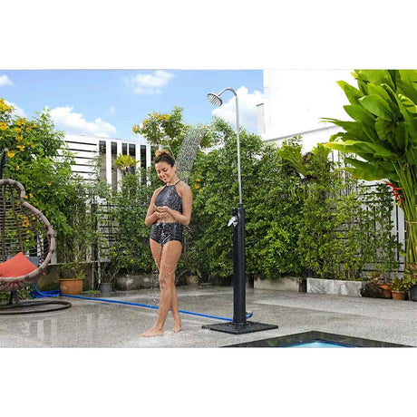 Bestway Outdoor Dusch Sonnenfluss 8 l Schwarz