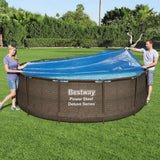 Couverture de piscine solaire Bestway FlowClear 356 cm