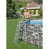 Bestway Zwembadladder Flowclear met 4 treden 132 cm