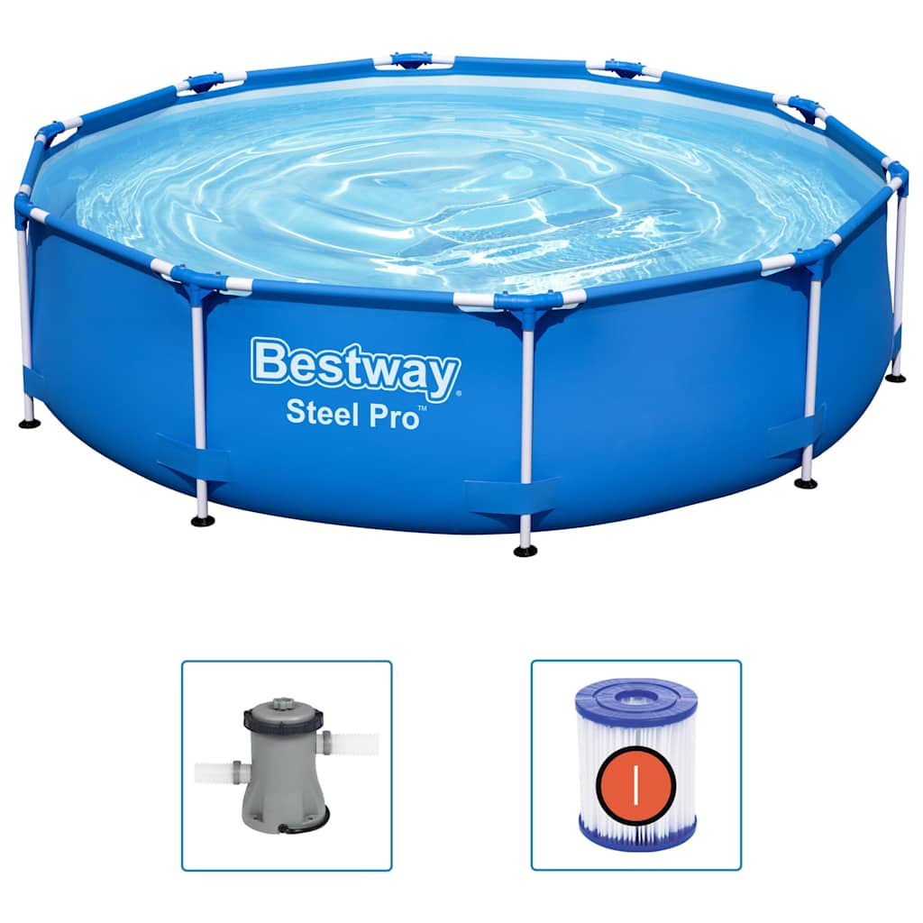 Bestway Swimming Pool Steel Pro Set alrededor de 305