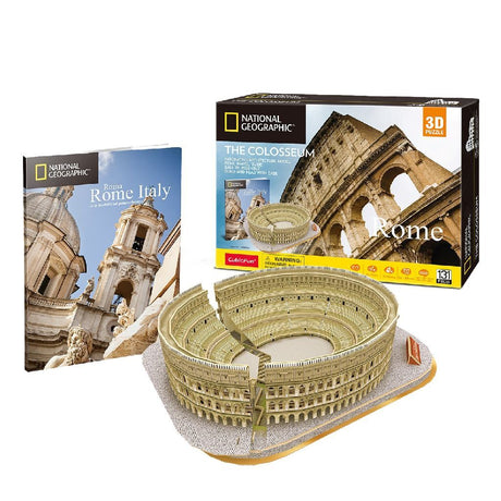 Kubisches lustiges National Geographic – 3D-Puzzle – das Kolosseum
