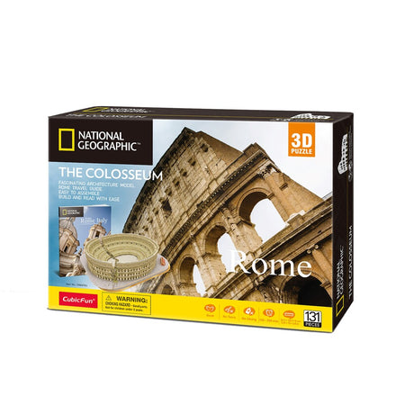 Kubisches lustiges National Geographic – 3D-Puzzle – das Kolosseum