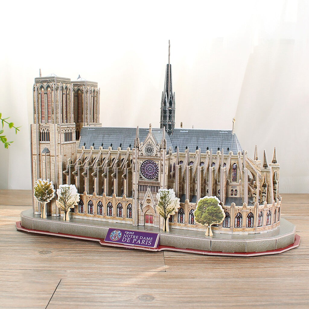 Kubisches lustiges 3D-Puzzle National Geographic Notre Dam Paris