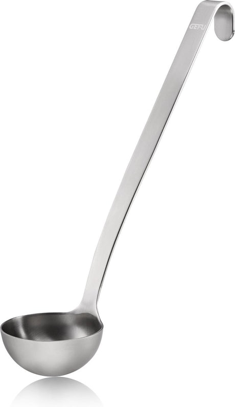 Gefu Baseline Suppenlöffel 7 cm – Edelstahl – für Suppe, Soße und Servieren