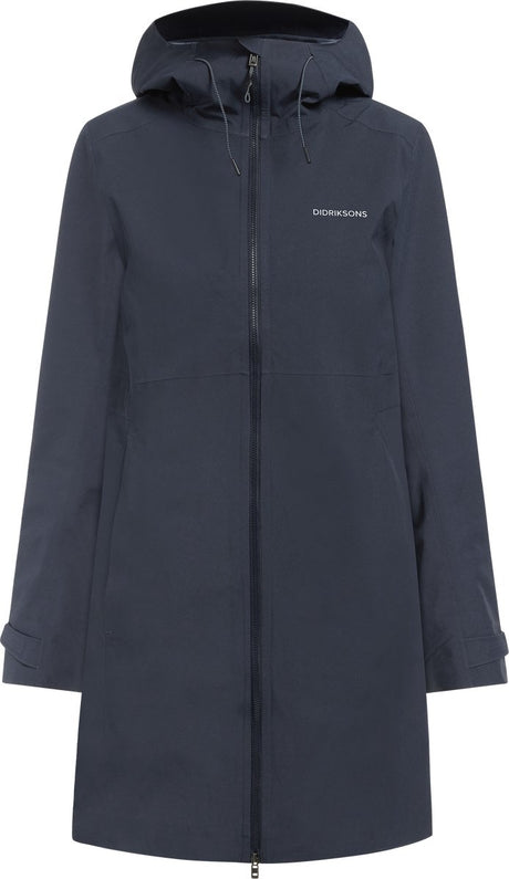 Didriksons Bea Wns Parka 6 Damen-Outdoorjacke – dunkles Nachtblau