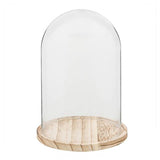 Clayre Eef Glasglocke 6gl2169 transparent 17x25 cm
