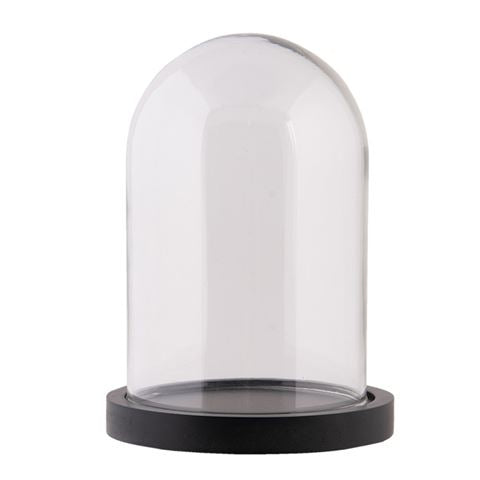 Clayre Eef Glasglocke 6gl3477 transparent 23x29 cm