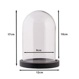 Clayre Eef Glasglocke 6gl3477 transparent 23x29 cm