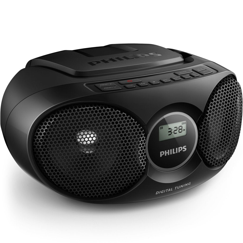 Philips AZ215B 12 Radio CD přehrávač černý