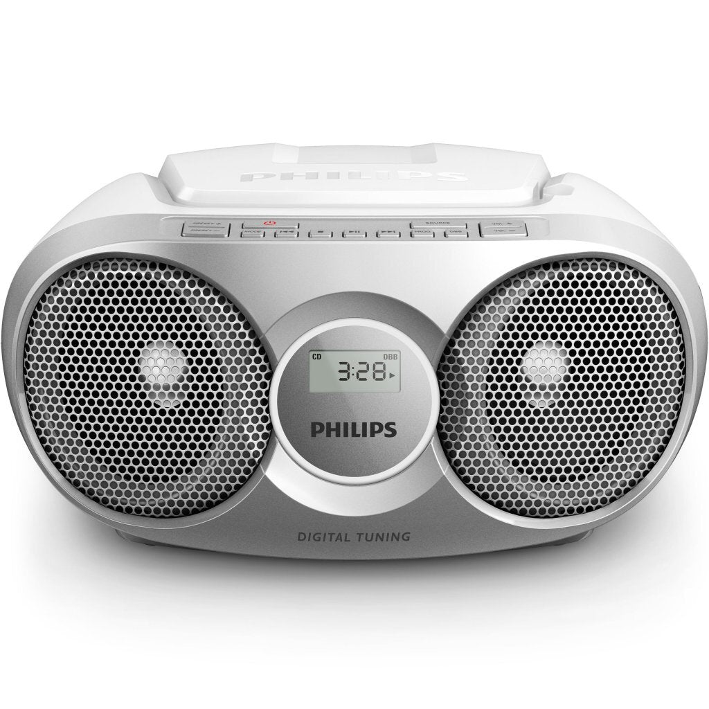 Philips AZ215S 12 Radio CD přehrávač stříbro