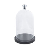 Clayre Eef 6gl2544 Glasglocke transparent 14x25 cm